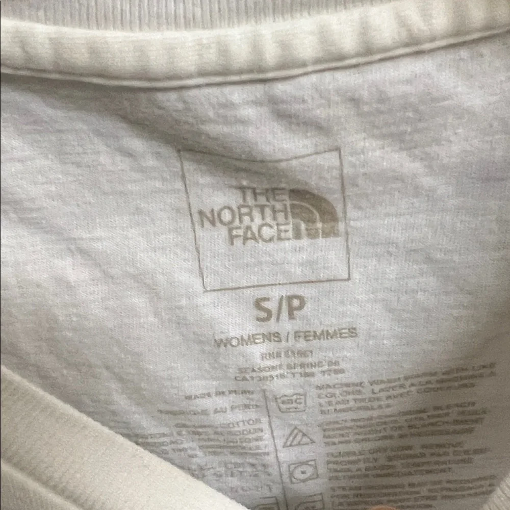 The North Face Women's Tee with Pink Floral Design - Picture 2 of 4